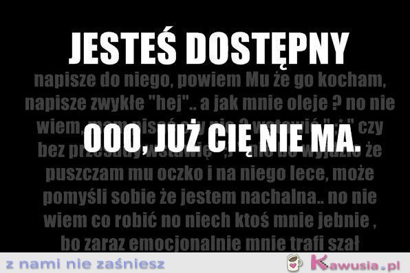 Jesteś dostępny