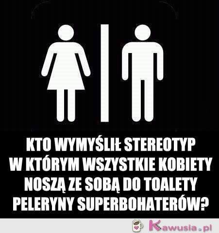 To nie trzeba nosić tej peleryny?