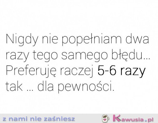 Pewności nigdy za wiele