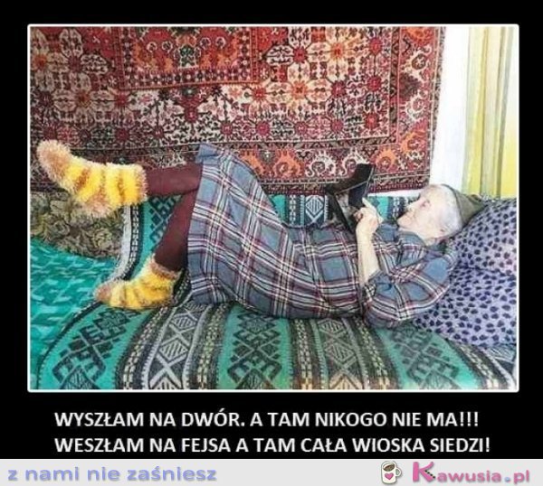 Wyszłam z domu, a tam...