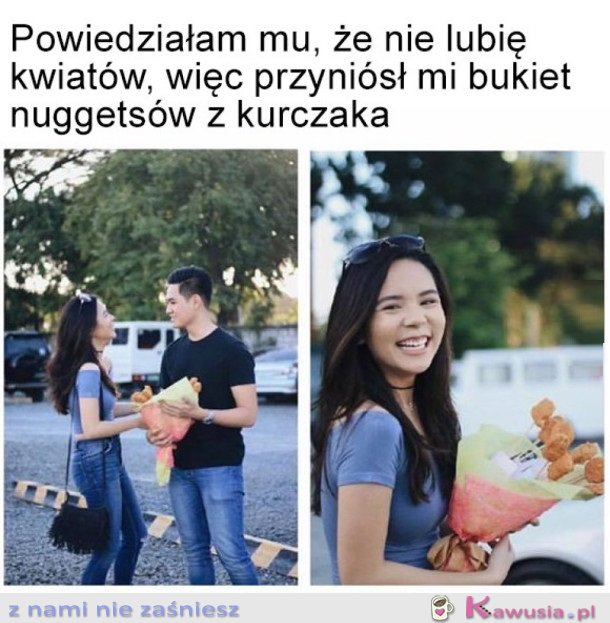 WSZYSTKO, TYLKO NIE BUKIET KWIATÓW