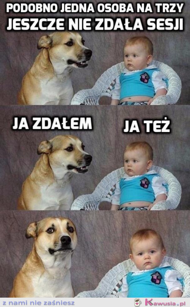 CO TRZECIA OSOBA NIE ZDAŁA SESJI