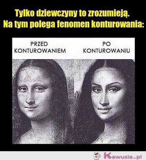 Konturowanie to jest sztuka