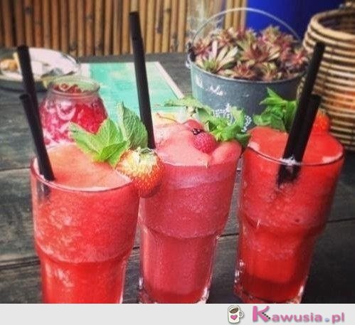 Truskawkowe smoothie