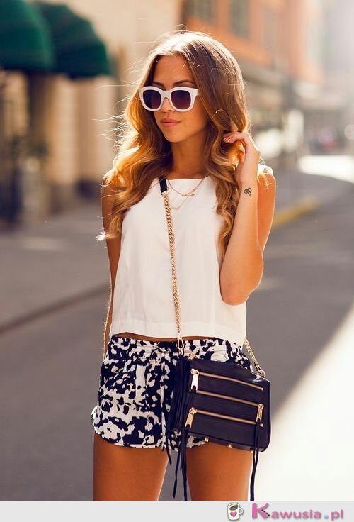 Letnia stylizacja black'n'white