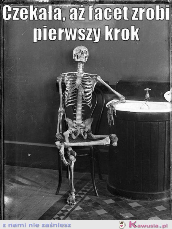 Czekała, aż facet
