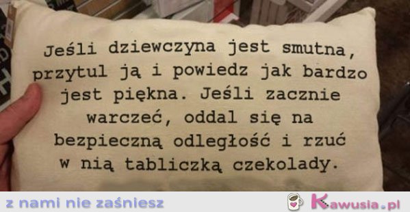 Jeśli dziewczyna jest smutna