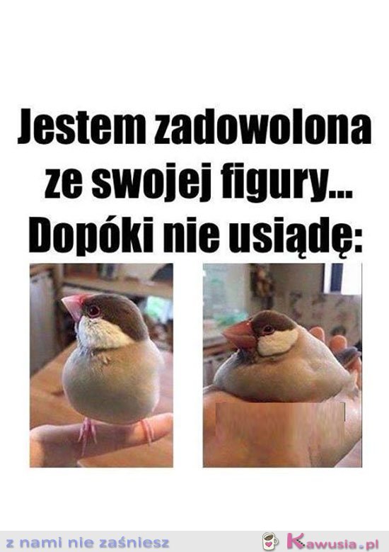 Jestem zadowolona ze swojej figury