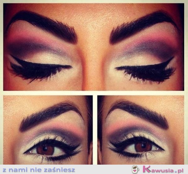 śliczny make up