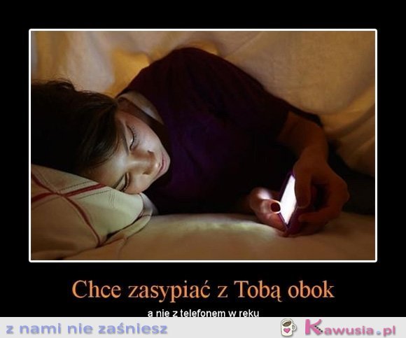Chcę zasypiać z Tobą