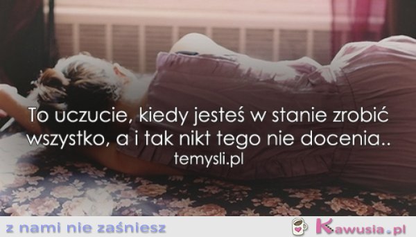 To uczucie