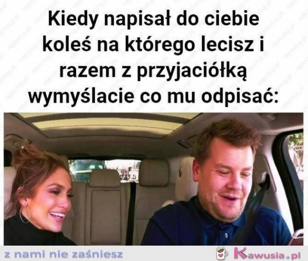 Kiedy napisał do ciebie koleś