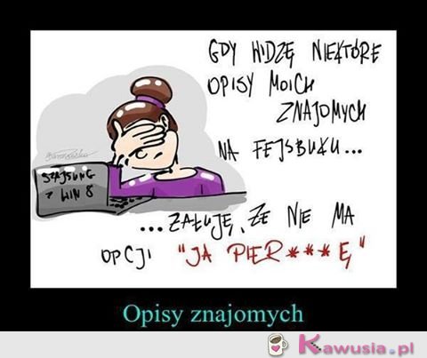 Opisy znajomych