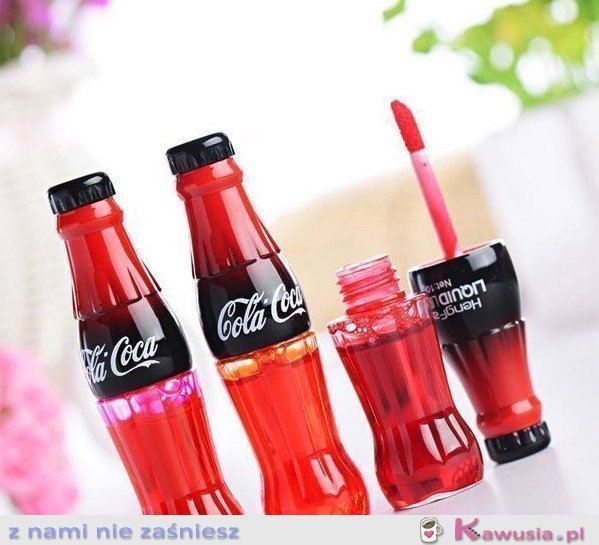 Makijaż z coca-cola