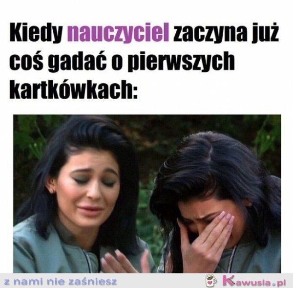 Kiedy nauczyciel już zaczyna