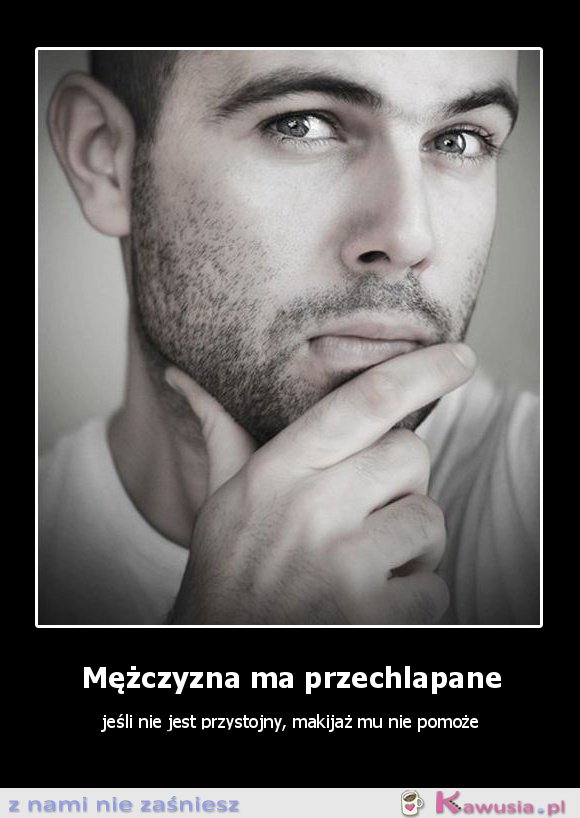 Mężczyzna ma przechlapane...