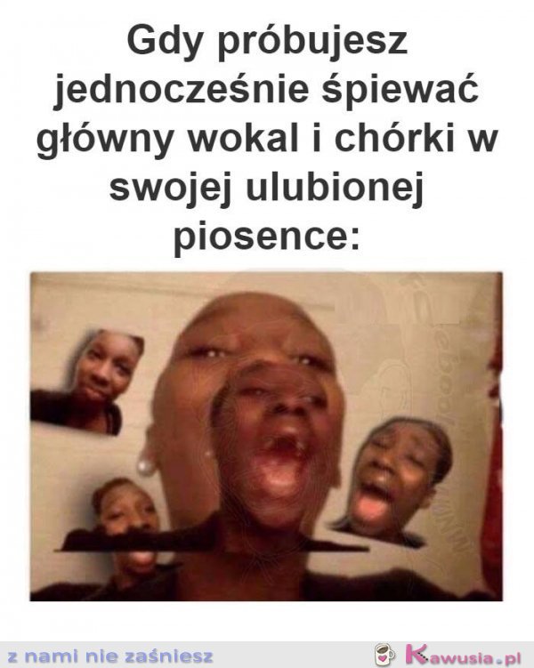 Gdy próbujesz jednocześnie