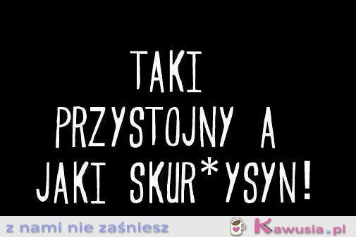 Taki przystojny
