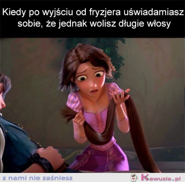 PO WIZYCIE U FRYZJERA