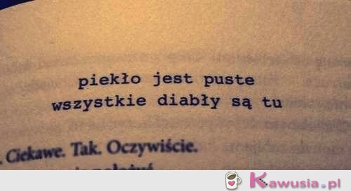 Piekło jest puste