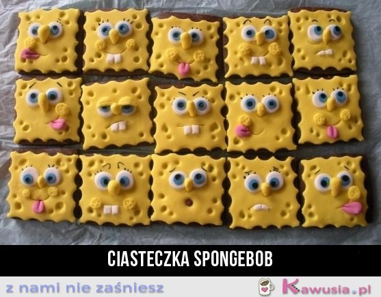 Ciasteczka Spongebob