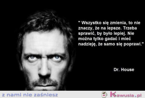 Wszystko się zmienia...
