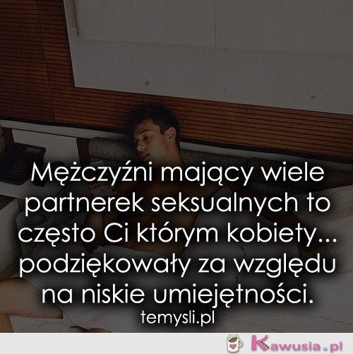 Mężczyźni mający wiele partnerek