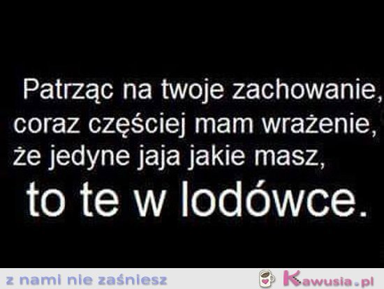 Jakoś odnoszę dziwne wrażenie