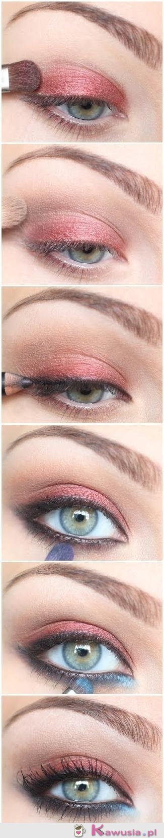 śliczny make up