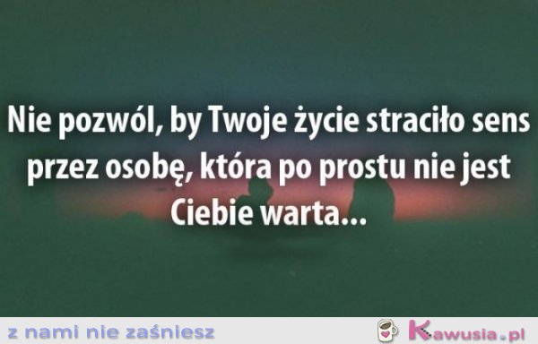 Nie pozwól, by