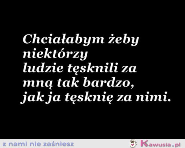 Chciałabym żeby...