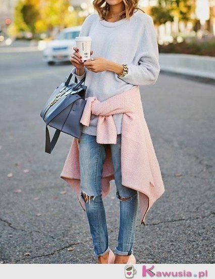 Pastelowa stylizacja