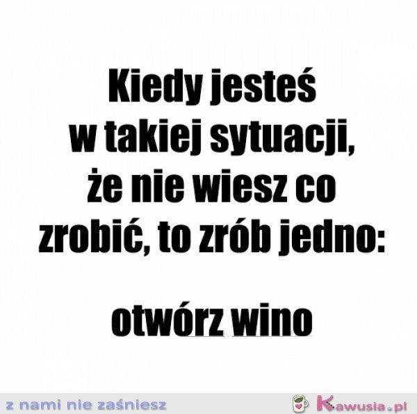 I po sprawie...