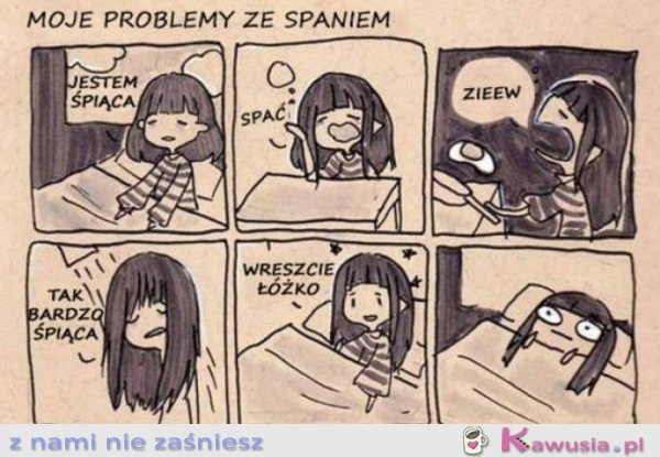 Problemy ze spaniem