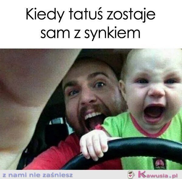 Kiedy tatuś zostaje sam z synkiem