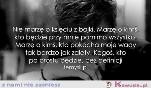 Nie marzę o księciu z bajki