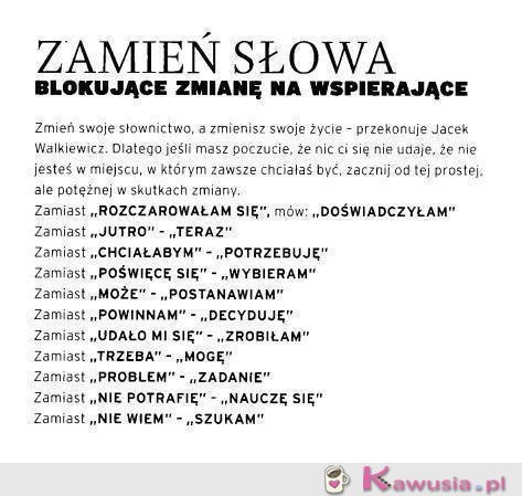 Zamień słowa