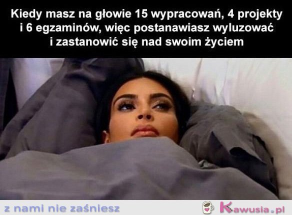 Dobra muszę trochę wyluzować