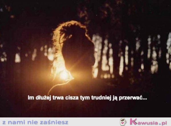 Im dłużej trwa cisza