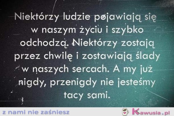 Niektórzy ludzie...