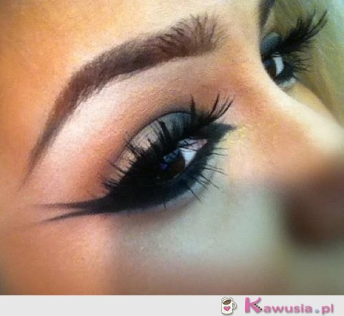 śliczny make up