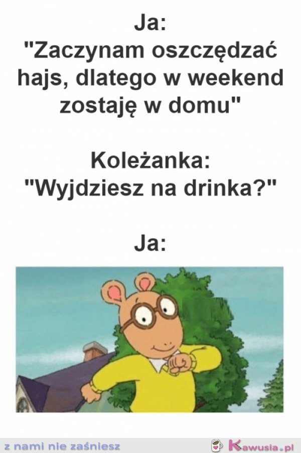 Zaczynam oszczędzać hajs