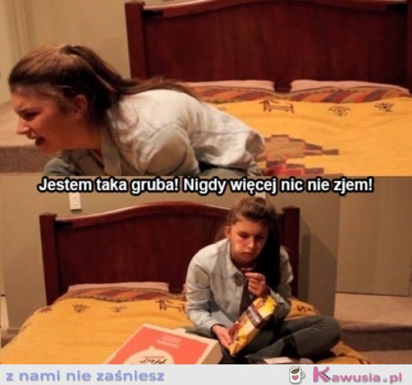 Nigdy więcej nic nie zjem!