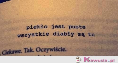 Piekło jest puste