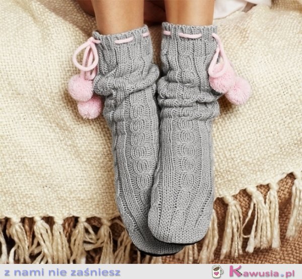 Cieplutkie skarpetki na mroźne wieczory