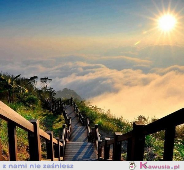 Schody do nieba - cudownie!