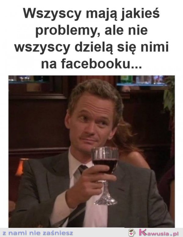Nie każdy dzieli się tym 