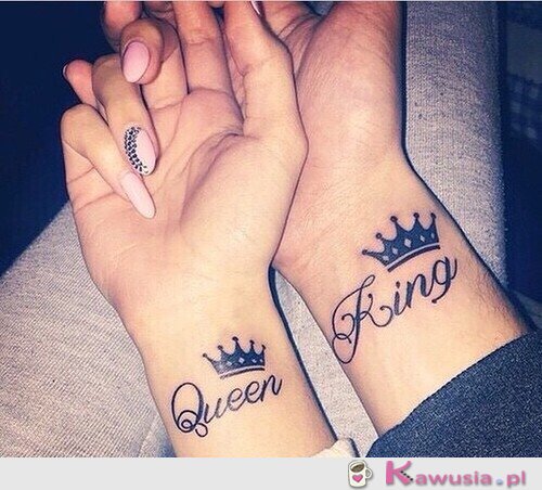 Fajne tatuaże dla pary