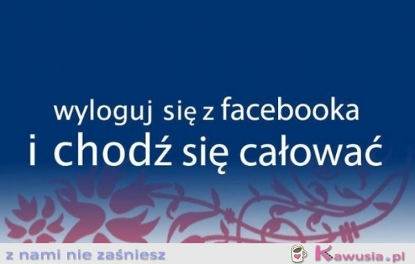 Wyloguj się z facebooka