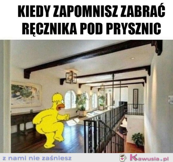 ZAPOMNIAŁEM RĘCZNIKA